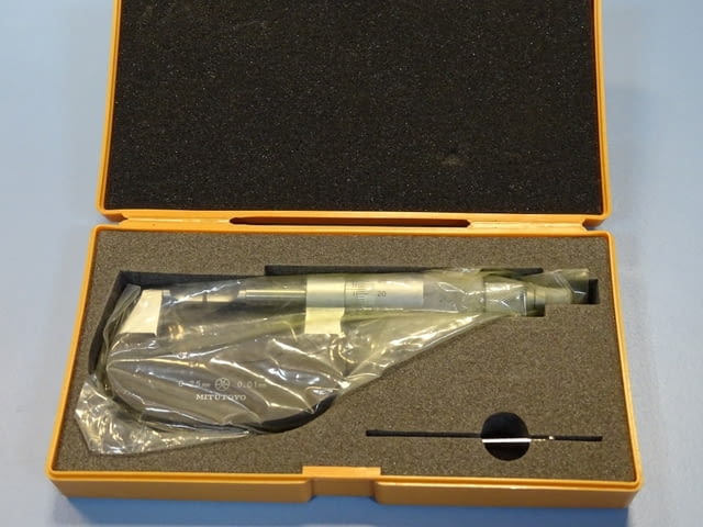 Микрометър Mitutoyo 122-101 (0-25mm) Handener steel blade, city of Plovdiv - снимка 2