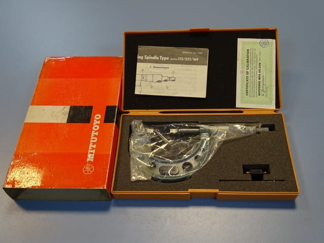 Микрометър Mitutoyo 122-102 (25-50mm) Handener steel blade, city of Plovdiv - снимка 1