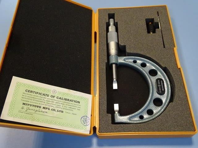 Микрометър Mitutoyo 122-102 (25-50mm) Handener steel blade, city of Plovdiv - снимка 7