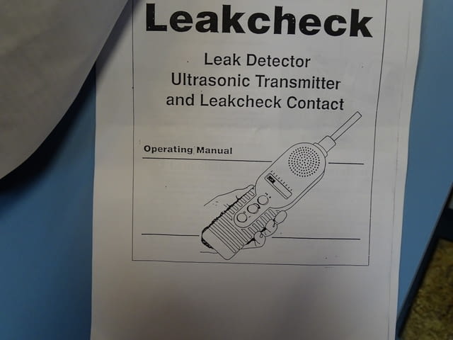 Уред за проверка на утечка UCC Leakcheck Ultrasonic Transmiter Leak Detector UC LD 405 - снимка 7