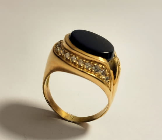 Златен пръстен-9.91 гр. Сертификат - Да - град Горна Оряховица | Пръстени - снимка 1