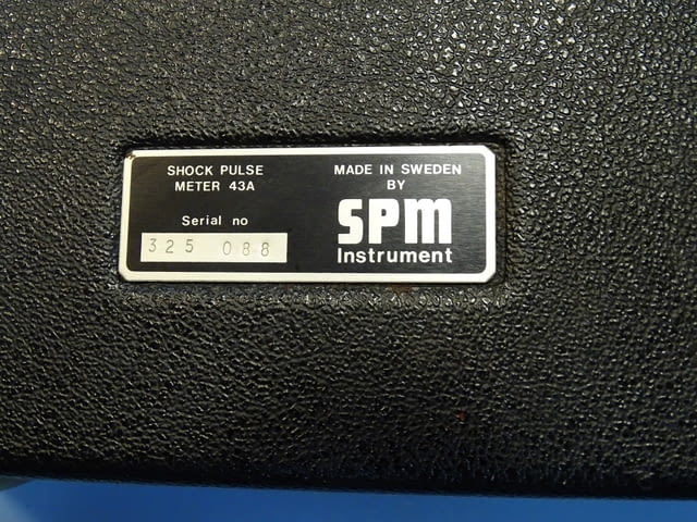 Виброметър SPM Instrument 43A Shock Pulse Meter, city of Plovdiv | Industrial Equipment - снимка 6