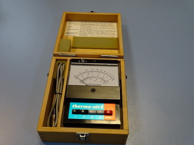 Стрелкови термометър e.schiltknecht ing.sia Termo-air I, city of Plovdiv | Industrial Equipment - снимка 1