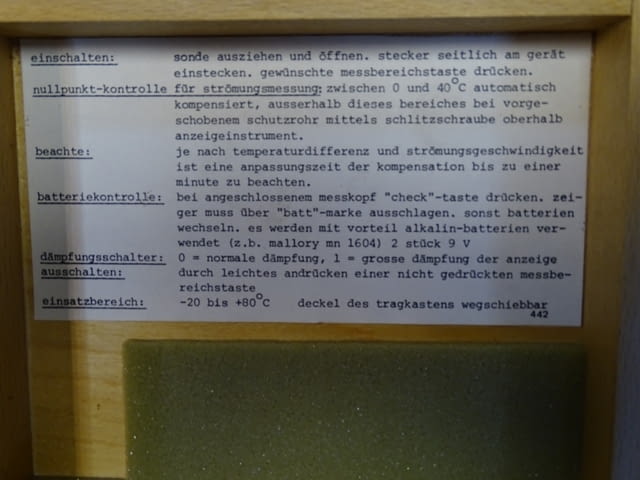 Стрелкови термометър e.schiltknecht ing.sia Termo-air I, city of Plovdiv | Industrial Equipment - снимка 3