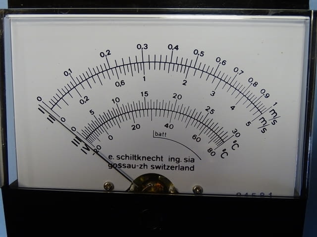 Стрелкови термометър e.schiltknecht ing.sia Termo-air I, city of Plovdiv | Industrial Equipment - снимка 4