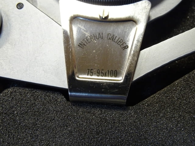 Индикатор с осезател часовников тип INTERNAL CALIBER 75-95x100mm - снимка 4