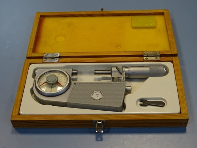 Пасиметър микронен Carl-Zeiss Jena/SUHL DDR 25-50 mm, TGL 20250 - снимка 1