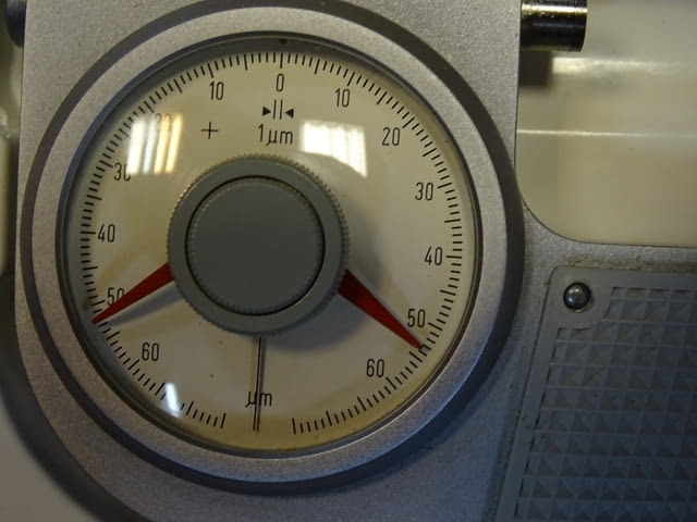 Пасиметър микронен Carl-Zeiss Jena/SUHL DDR 25-50 mm, TGL 20250 - снимка 2