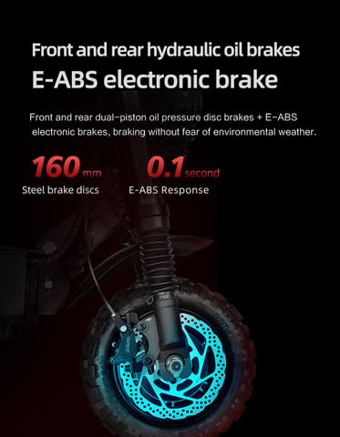 Електрически скутер/тротинетка със седалка BOYUEDA S3 6000W 38AH - снимка 4