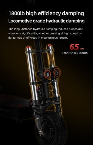 Електрически скутер/тротинетка със седалка BOYUEDA S3 6000W 38AH - снимка 5