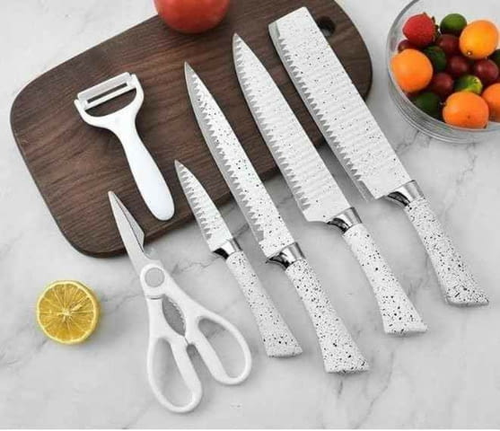Комплект кухненски ножове 6 части Zepter Кухненски аксесоари, Метал - град Пловдив | Домашни Потреби - снимка 5