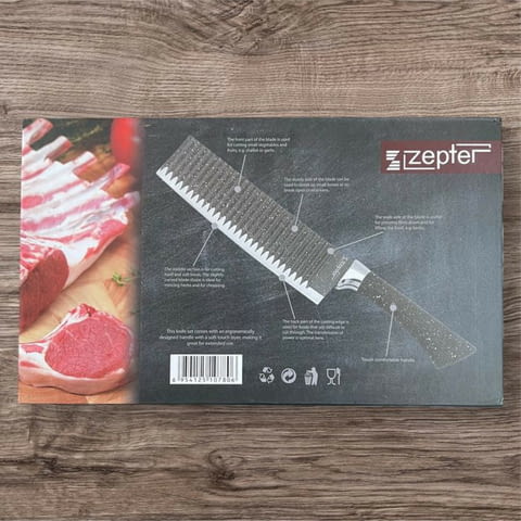 Професионален кухненски комплект ножове - 6 части, Zepter Z-009 - снимка 2