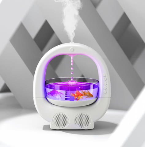 Антигравитационен овлажнител за въздух "Аквариум", с Bluetooth - снимка 5