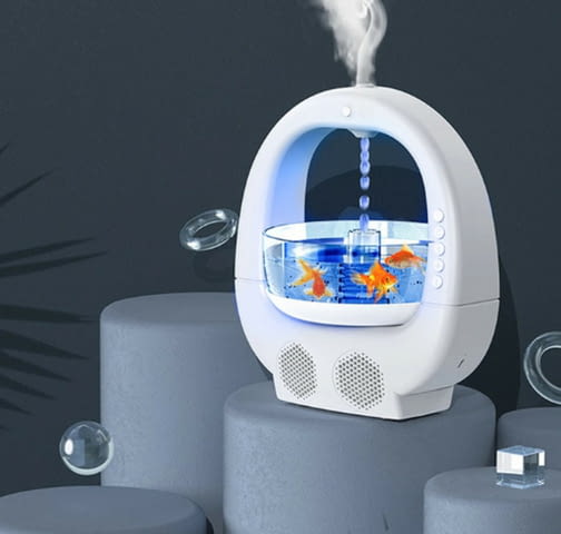 Антигравитационен овлажнител за въздух "Аквариум", с Bluetooth - снимка 7