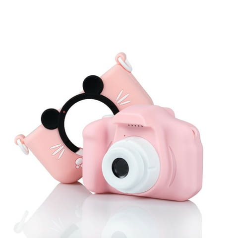 HD цифров фотоапарат за деца – 1080P видео, забавни рамки и устойчив дизайн - снимка 6