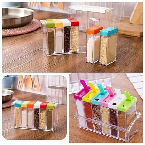 Органайзер за подправки - 6 в 1 Съдове за съхраненение - град Банкя | Домашни Потреби - снимка 1