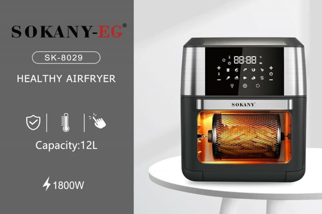 Фурна еър фрайър Sokany 12L 1800W - city of Bankya | Other - снимка 3