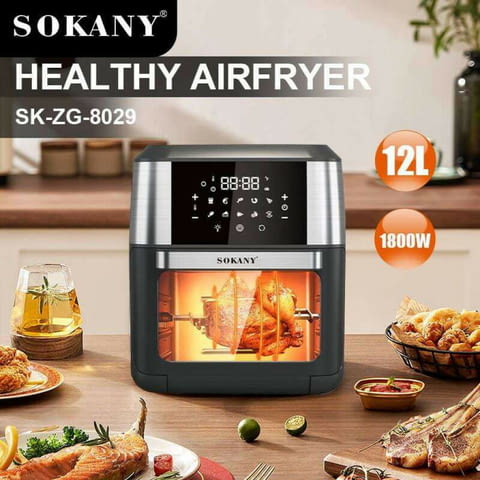 Фурна еър фрайър Sokany 12L 1800W - city of Bankya | Other - снимка 4