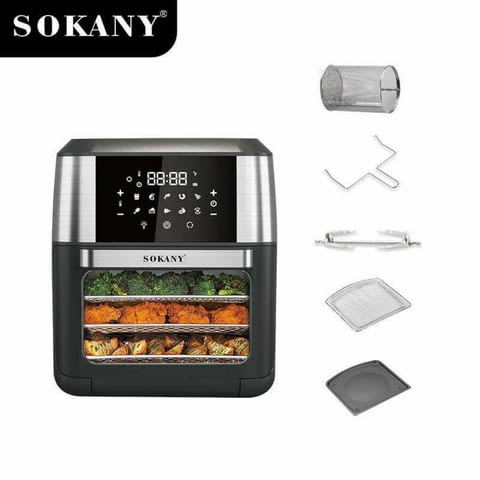 Фурна еър фрайър Sokany 12L 1800W - city of Bankya | Other - снимка 6