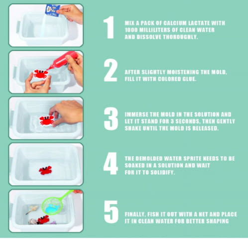 Комплект играчки Aqua Fairy Water Elf, city of Sofia | Educational Materials - снимка 8