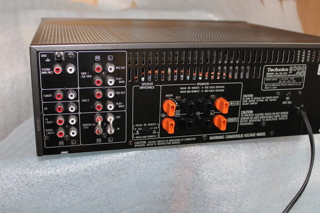Усилвател Technics SU-V8X - 2х120w Върхов ПИТАЙ за Цена, град София | Ресийвъри / Усилватели - снимка 6