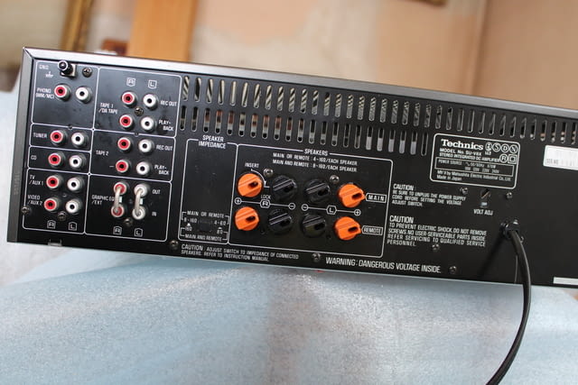 Усилвател Technics SU-V8X - 2х120w Върхов ПИТАЙ за Цена, град София | Ресийвъри / Усилватели - снимка 8