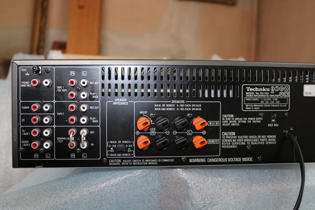 Усилвател Technics SU-V8X - 2х120w Върхов ПИТАЙ за Цена, град София | Ресийвъри / Усилватели - снимка 9
