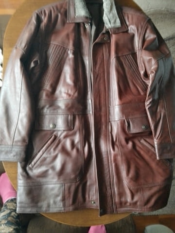 Мъжка полушубка Есен/Зима, Спортни Дрехи, Кафяв - град Варна | Мъжки Дрехи - снимка 6