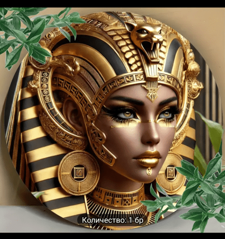 Египетска кралица Ар Деко - град Монтана | Картини - снимка 1