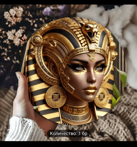 Египетска кралица Ар Деко - град Монтана | Картини - снимка 2