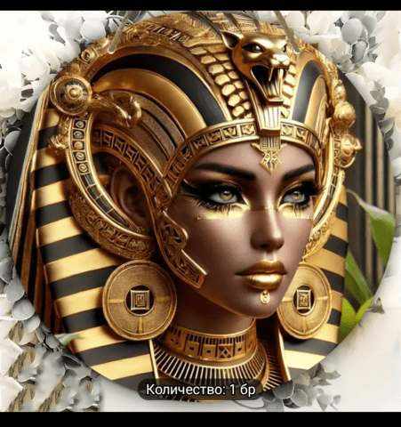 Египетска кралица Ар Деко - град Монтана | Картини - снимка 3
