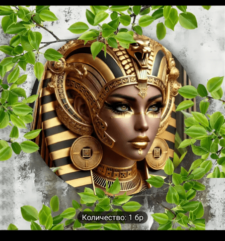 Египетска кралица Ар Деко - град Монтана | Картини - снимка 5