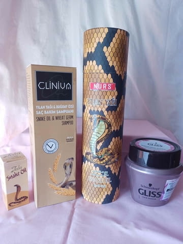 Змийски продукти в грижа за косата - шампоан, маска, масло, град София | Козметика