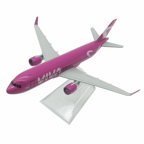 Еърбъс 320 самолет модел маке Airbus A320 Viva метален Low Cost евтини полети - снимка 2