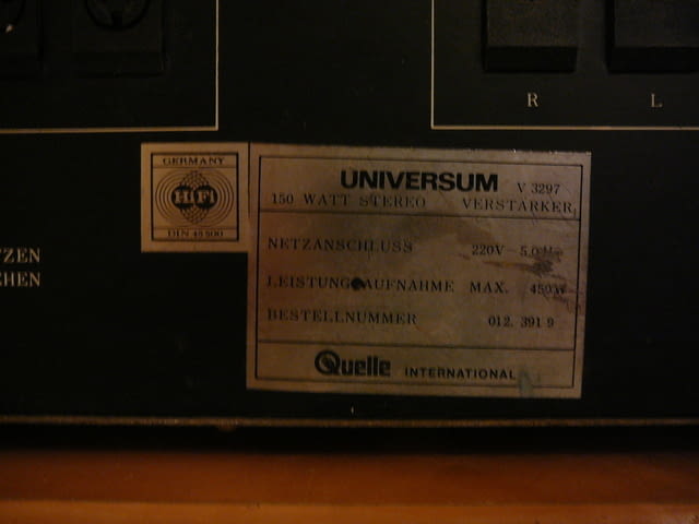 Universum 2500 ili 3297 - град Пазарджик | Ресийвъри / Усилватели - снимка 9