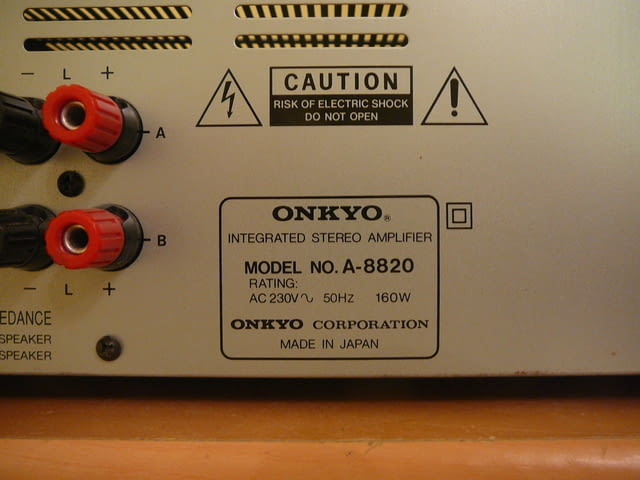 Onkyo a-8820 - град Пазарджик | Ресийвъри / Усилватели - снимка 7