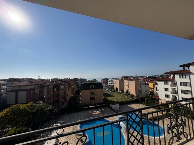 Луксозен панорамен апартамент с 2 спални в Равда 3-стаен, 90 м2, Тухла - село Равда | Апартаменти - снимка 1