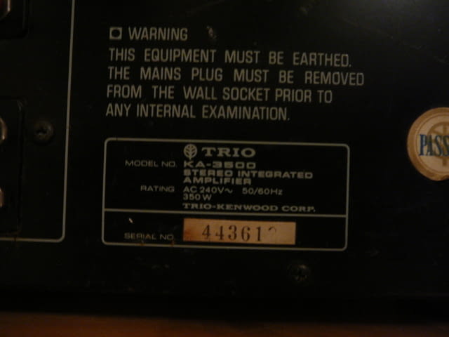Kenwood-trio ka-3500 - град Пазарджик | Ресийвъри / Усилватели - снимка 7