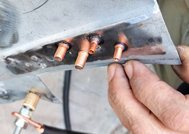 Трифазен български спотер - обратен чук - апарат за точкова заварка и челно заваряване - снимка 6