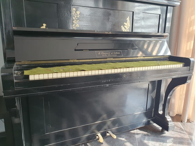 Немско акустично пиано "ADOLF THUNERT & SОЕHNE" от 1914 г., град Пловдив | Инструменти - снимка 1