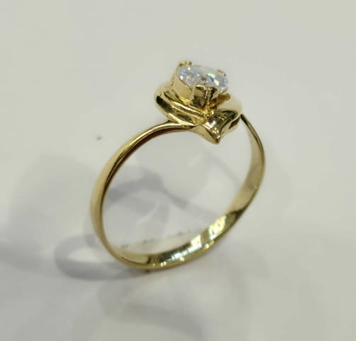 Златен пръстен-1.68гр. Злато, Сертификат - Да - град Горна Оряховица | Пръстени - снимка 2