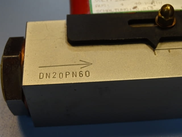 Датчик за дебит Hosco Honsberg QR 20 MI Flow Switch DN20/PN60 - снимка 4