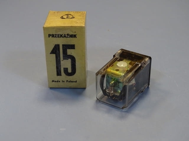 Реле електромагнитнo RELPOL R15 48VDC 3PDT - 3NO+3NC Lumel relay - снимка 1