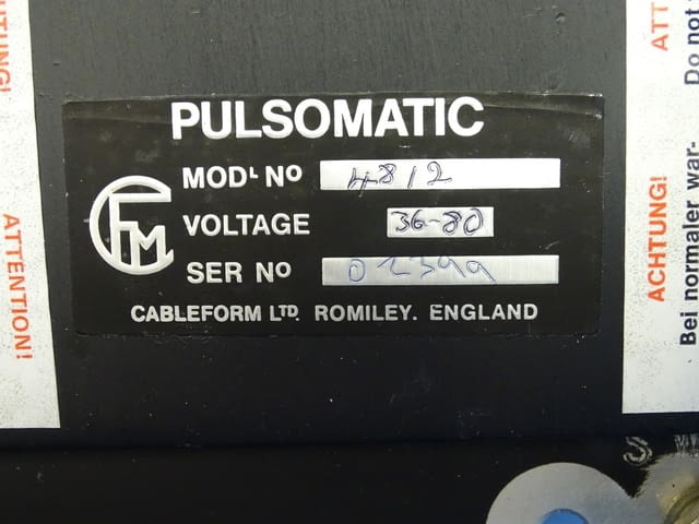 Контролер CABLEFORM Pulsomatic MARK 10(X) 4812 controller 24-80VDC - снимка 3