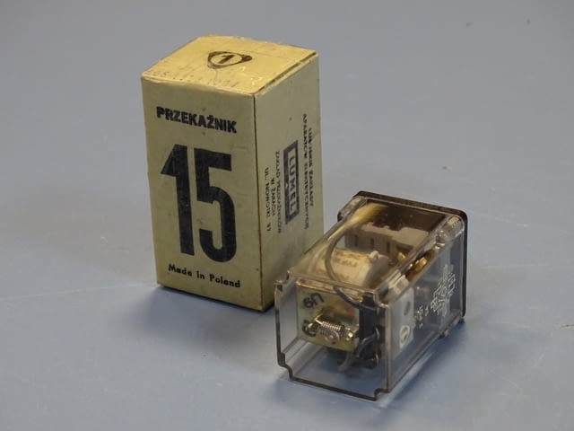 Реле електромагнитнo RELPOL R15 24VDC 3PDT - 3NO+3NC relay, град Пловдив | Промишлено Оборудване - снимка 1