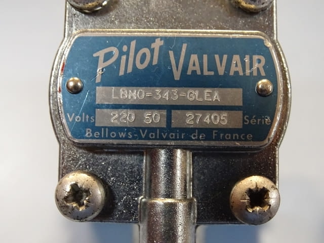 Магнет вентил Bellows Valvair Parker B-33-A/LBMO-343-GLEA pilot valve solenoid 220V - снимка 4