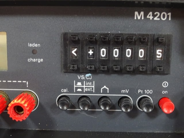 Терморегулатор с релеен изход BBC Goerz Metrawatt M4201 temperaturkalibrator - снимка 4