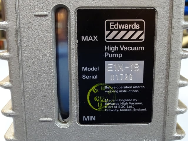 Вакуум помпа Edwards E1M-18 Rotary Vacuum Pump 220V 18 m3/h, град Пловдив - снимка 2