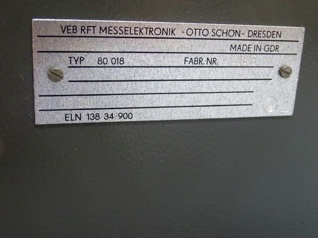 Осцилоскоп VEB RFT Fehlerortungsgerat 80018 - city of Plovdiv | Other - снимка 6