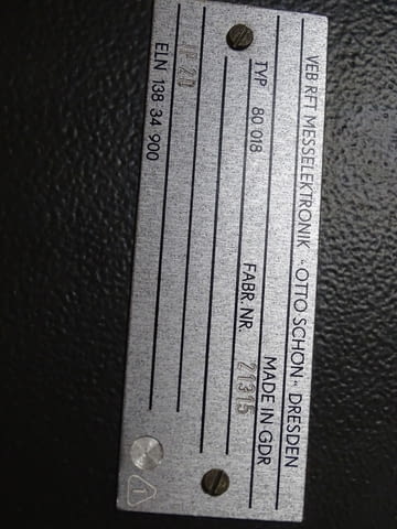 Осцилоскоп VEB RFT Fehlerortungsgerat 80018 - city of Plovdiv | Other - снимка 7